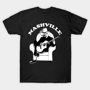 Nashville Tennessee Country Music City Cowboy T-Shirt